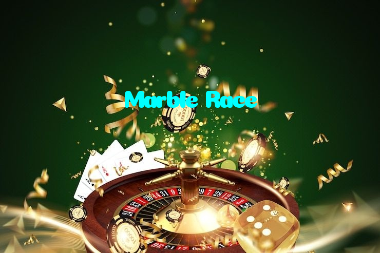 Marble Race casino presented on mobile device in Pakistan with slots and live games